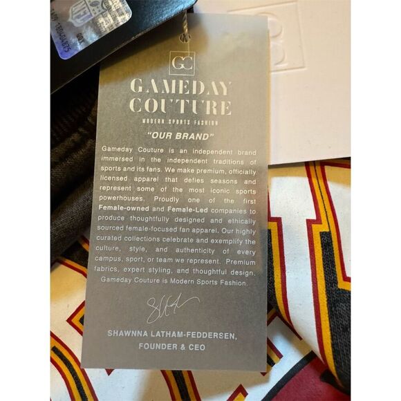 Detroit Lions Women's Oversized Crewneck Pullover Gray Sweatshirt Size Small - Picture 5 of 8